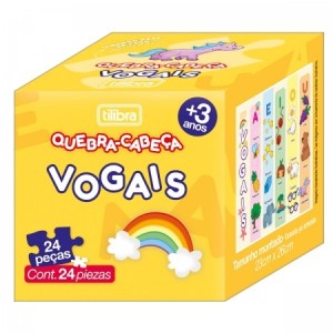 JOGO PEDAGOGICO QUEBRA CABEÇA 24PÇS REF.336921