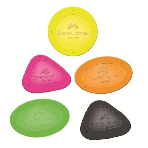 BORRACHA FABER CASTELL FLUORESCENTE TK-FORM