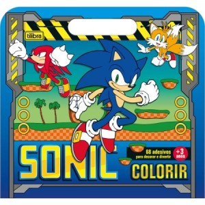 ALBUM P/COLORIR MALETA SONIC REF.349101