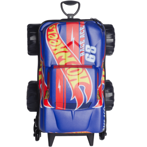MALA INFANTIL HOTWHEELS RACE MONSTER TRUCKS