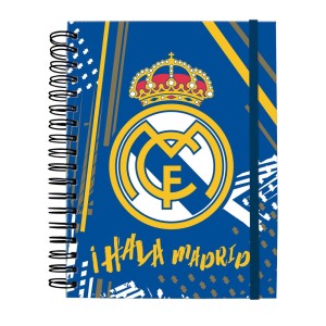 CADERNO DAC SMART UNIVERSITARIO REAL MADRID COM 80 FOLHAS REPOSICIONAVEIS 90G – 5238