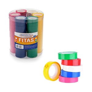 FITA ADESIVA 12X10 SORTIDA