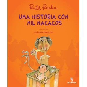 LIVRO UMA HISTORIA COM MIL MACACOS - SALAMANDRA