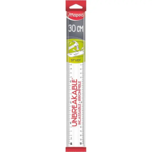 REGUA 30CM UNBREAKABLE BLISTER - MAPED