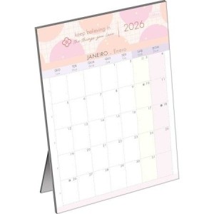 CALENDARIO TILIBRA 2026 PLANNER DE MESA 13,8 X 19 CM SOHO 