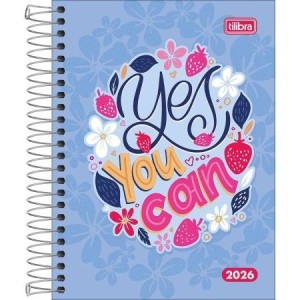 AGENDA TILIBRA 2026 ESPIRAL DIARIA 11,7 X 16,4 CM D+ FEMININA 