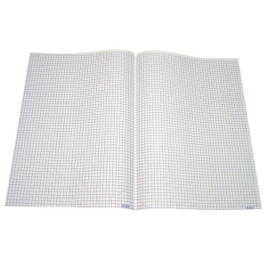 PAPEL ALMACO QUADRICULADO C/10FLS 1X1