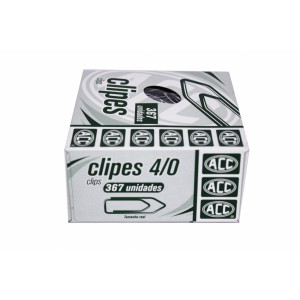 CLIPS 4/0 ACC C/500G (367 UN) GALVANIZADO