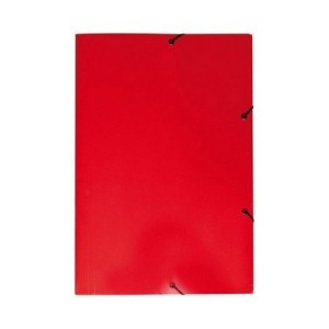PASTA C/ELASTICO PAPELÃO DELLO VERMELHA