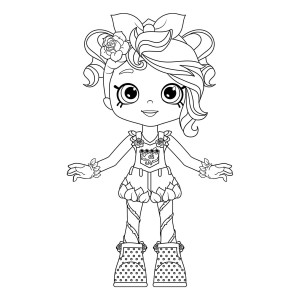 KIT COM 10 DESENHOS PARA COLORIR MENINA