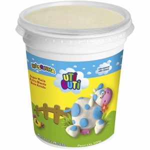 Massinha De Modelar Soft Branca 500g Uti Guti