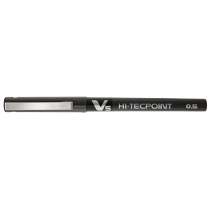 CANETA HI-TECPOINT V5 FINE LINE 0.5MM PRETA