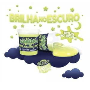 KIMELEKA ARTE KIDS ACRILEX BRILHA NO ESCURO