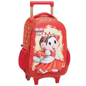 MOCHILA C/RODINHA MONICA PRINCESINHA PACIFIC