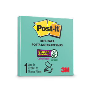 POST-IT REFIL POP UP 76X76 AZUL AQUA HB004309777