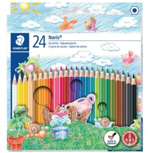 LAPIS DE COR C/24 STAEDTLER NORIS CLUB - REF-144  NC24