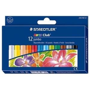 GIZ PASTEL OLEO C/12 CORES STAEDTLER - REF-243 NC12