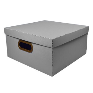 Caixa Organizadora Linho Grande 35 x 35 x 16cm