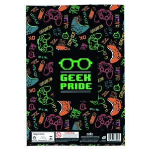 Pasta Aba Elástico Mundo Geek