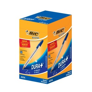 CANETA ESFEROGRÁFICA BIC CRISTAL AZUL CX C/50