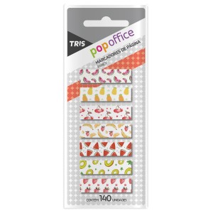 MARCADOR DE PAGINA TRIS FANCY (FRUITS) REF 609478