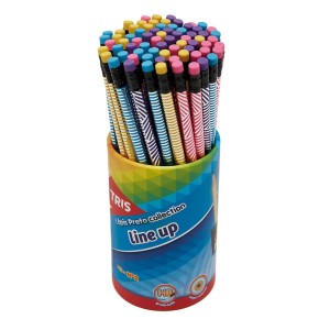 LAPIS PRETO C/BORRACHA TRIS COLLECTOIN LINE UP REF 687278