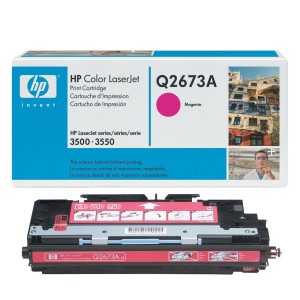 TONER HP ORIGINAL LASERJET 3500 3700 SERIES MAGENTA Q2673A