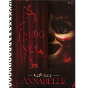 CADERNO UNIVERSITÁRIO C.D 96FLS TILIBRA ANNABELLE