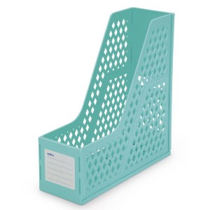 ORGANIZADOR PASTA E REVISTA WALEU - AZUL TURQUESA