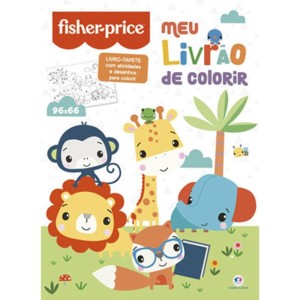 LIVRO INFANTIL COLORIR TAPETE - FISHER PRICE