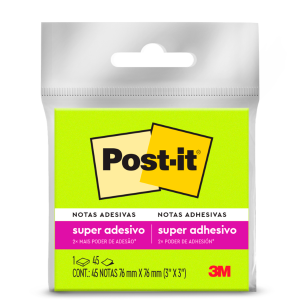 POST-IT 654 76X76 VERDE C/45 FLS 3M HB004399455