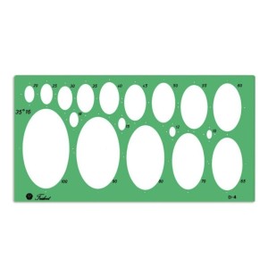 GABARITO DESENHO TRIDENT ELÍPSES D-4