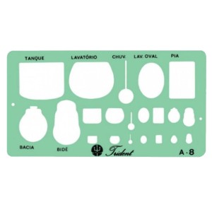 GABARITO SANITÁRIOS TRIDENT A-8