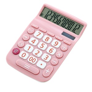 Calculadora de Mesa Elgin MV4130 12 Dígitos Rosa