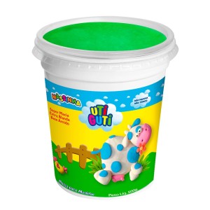 Massinha De Modelar Soft Verde 500g Uti Guti