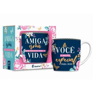 CANECA PORCELANA URBAN 360ML - AMIGA IRMÃ