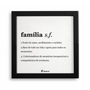 QUADRO COM MOLDURA 23X23 - MOD 18