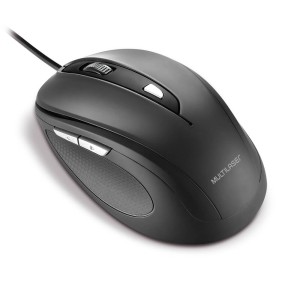 MOUSE MULTILASER COMFORT 6 BOTÕES USB PRETO - MO241