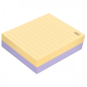 BLOCO TILEMBRETE PAUTADO 80X91MM 100 FOLHAS