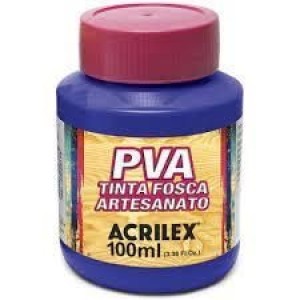 Tinta pva Fosca para Artesanato Acrilex 100ml