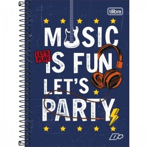 CADERNO ESPIRAL CAPA DURA 1/4 D+ 96 FOLHAS