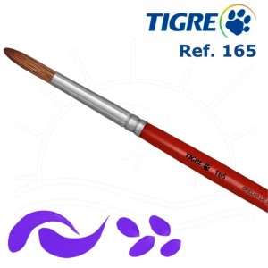 Pincel Tigre N.16 165 - Redondo