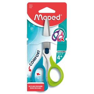 TESOURA ESCOLAR COMFORT 13CM MAPED - REF 484410