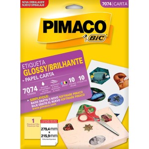 ETIQUETA GLOSSY BRILHANTE 7074 PIMACO