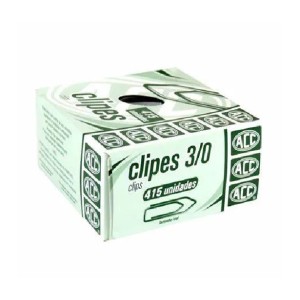 CLIPS 3/0 ACC C/500G GALVANIZADO