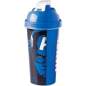SHAKEIRA CAPITÃO AMERICA 580ML PLASÚTIL