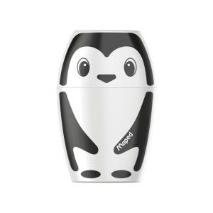 APONTADOR C/DEPOSITO SHAKKY PANDA PINGUIM - REF 034014 - 1 FURO