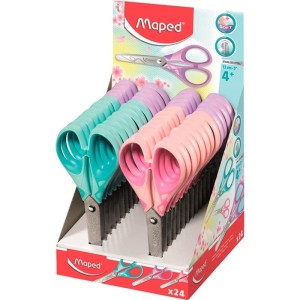 TESOURA ESCOLAR MAPED SOFT PASTEL REF-464413
