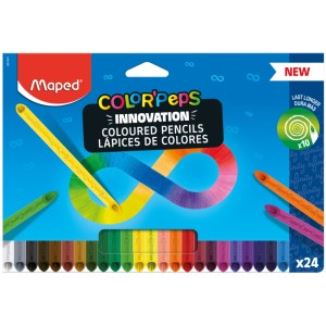 LÁPIS DE COR INFINITO C/24 CORES  INFINITY COLORPEPS  MAPED
