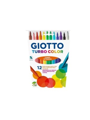 CANETA HIDROCOR 12 CORES GIOTTO REF.071400BR